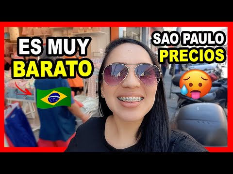 PRECIOS de la ROPA en SAO PAULO - BRASIL | FUIMOS AL BRÁS por PRIMERA VEZ ¿vale la pena?