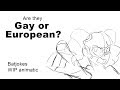 Are they gay or European? Lego Batjokes Sketch Animatic