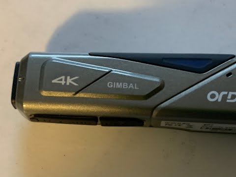 Ordro EP7 Vlog 4K 60 FPS Video Wearable Camera Camcorder Hands Free FPV Mini Axis Gimbal Stabilizer