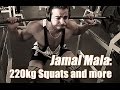 Bodybuilder Jamal Mala - Leg Training Motivation
