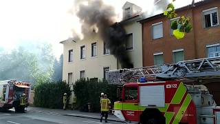 Küchenbrand in Graz - Waltendorfer Gürtel