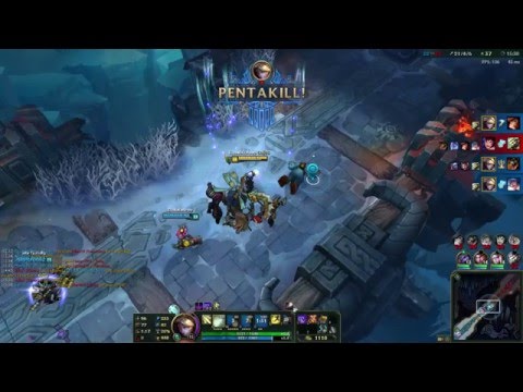 Ezreal instant penta kill :D !