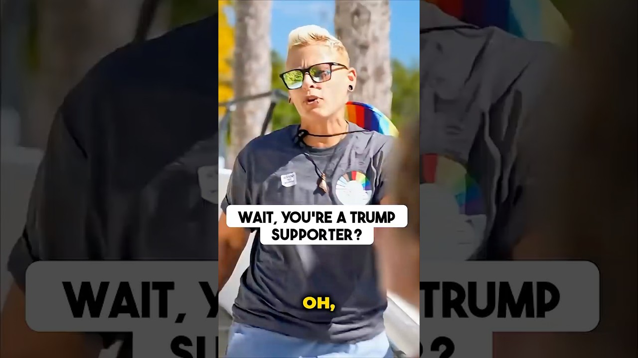 Wait, you're a Trump supporter?
