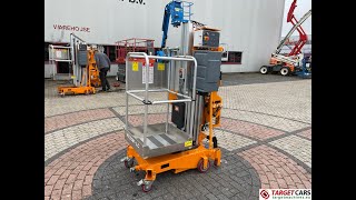新桅杆爬升式平台 Hangcha HV80M-LC DC VERTICAL MAST AERIAL WORK LIFT PLATFORM 820CM 2025 8 | 图像 4 - Machineryline