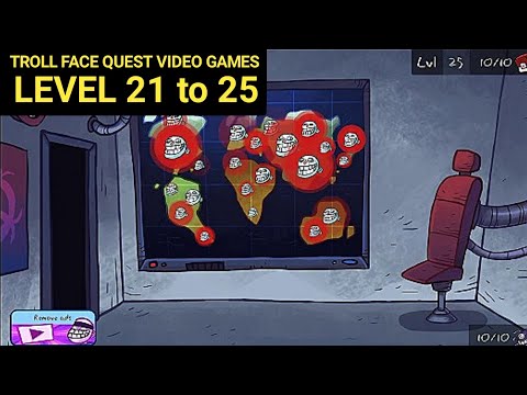Troll Face Quest Video Games Level 21 22 23 24 25