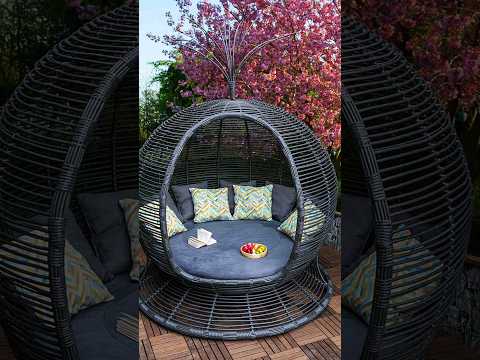В наявності в 2 кольорах. Бунгало садове плетене з штучного ротангу Елегант Біг #бунгало #ротанг