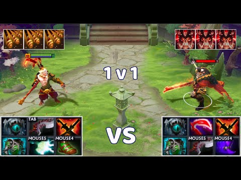 King vs King | Monkey King vs Skeleton King 1V1 who wins???