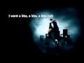 A Kiss - Bad Meets Evil // Lyrics On Screen [HD]