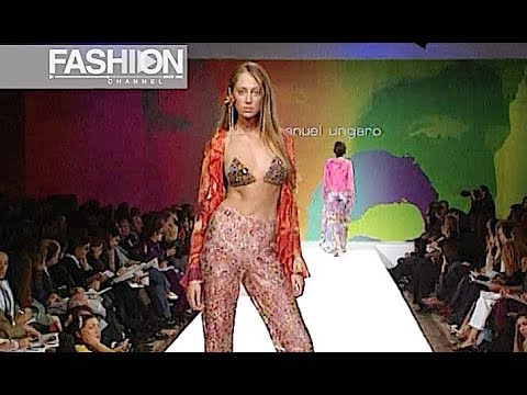 EMANUEL UNGARO Spring Summer 2000 Paris - Fashion Channel