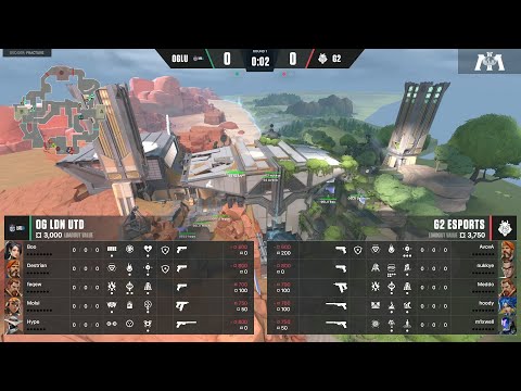 G2 Esports vs OG LDN UTD – Map 3 Fracture - Champions Tour Stage 2: EMEA Challengers