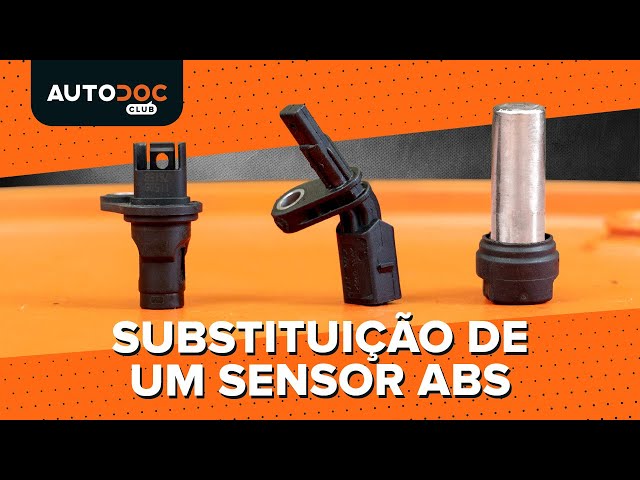 Assista ao nosso guia em vídeo sobre solução de problemas Sensor rotações da roda MAZDA