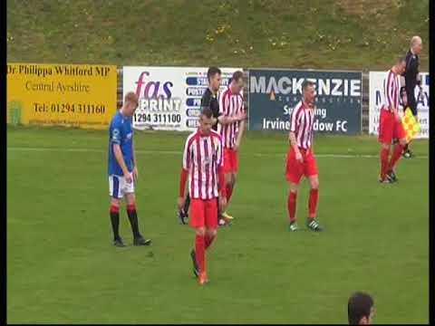 GOALS IRVINE MEADOW 2 LARKHALL THISTLE 1 (HT 1-0) SAT 5TH MAY 2018