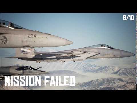 Mission Failed by Keiki Kobayashi (Track 60) - Ace Combat 7 Skies Unknown Soundtrack