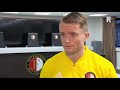 Sam Larsson: 'We hebben met Feyenoord nog iets om voor te spelen' (Met ondertiteling)