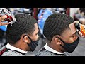 FULL LENGTH HAIRCUT TUTORIAL BEGINNER GUIDE HOW TO CUT 360 WAVES HIGH TAPER
