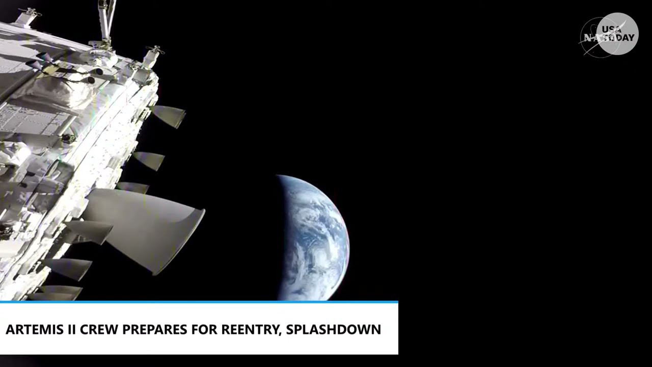 Artemis II crew 'deactivates toilet' aboard Integrity before space capsule's splashdown