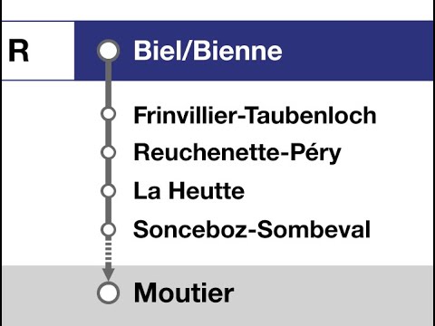 SBB CFF Ansagen/annonces » Regio Biel/Bienne — Malleray-Bévilard — Moutier (2023) | SLBahnen