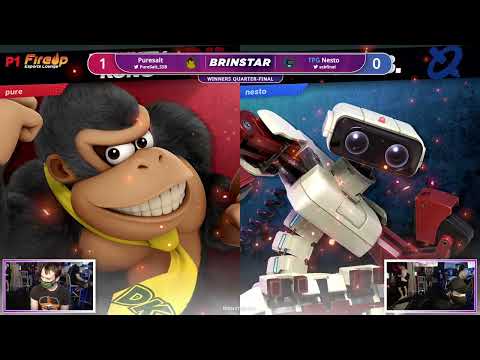 Puresalt (Donkey Kong) vs Nesto (R.O.B.) - Brinstar #11 Winners Quarter Finals