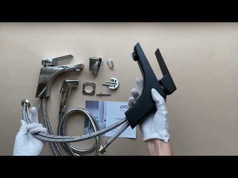 Обзор смесителя для раковины с гигиеническим душем Paini Torre