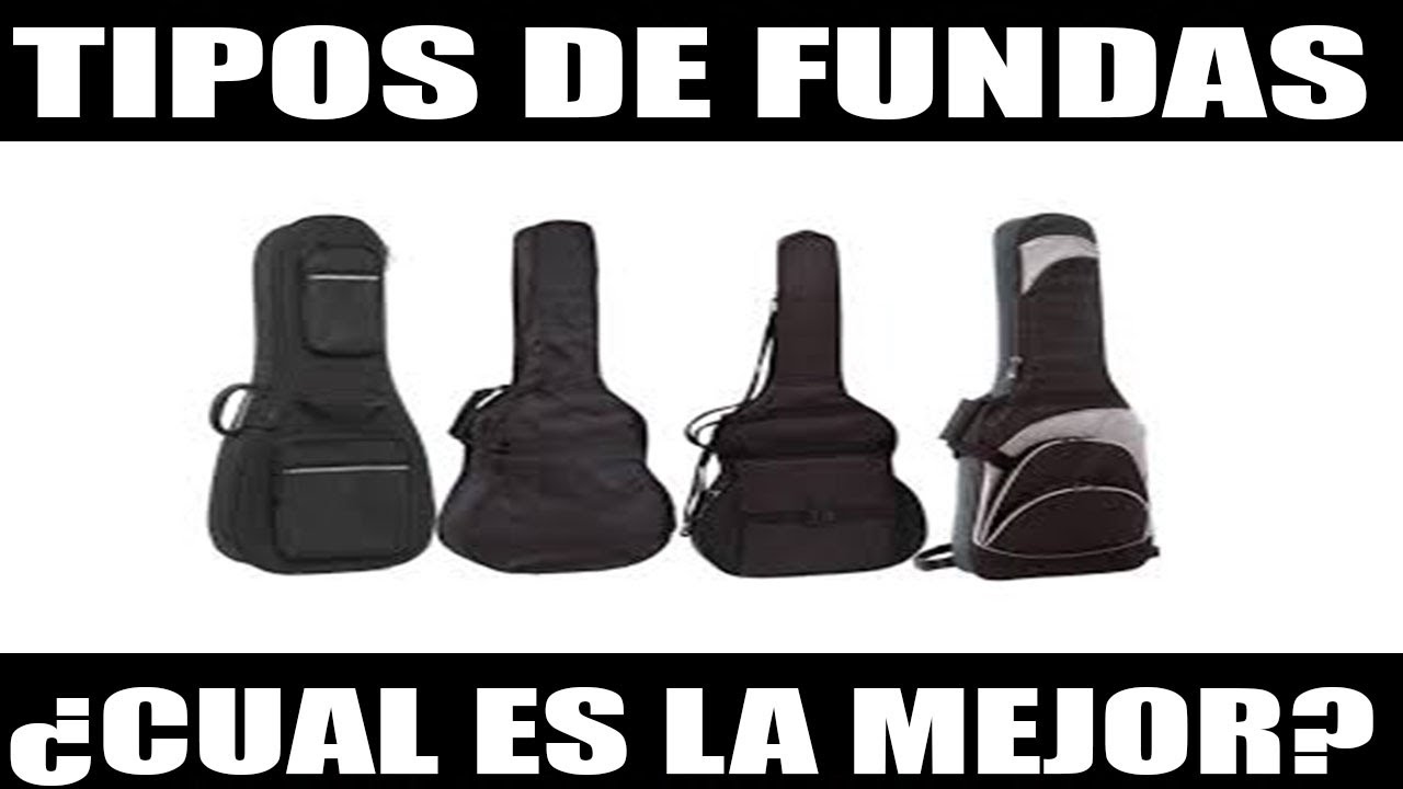 ▶️ Tipos de fundas de guitarra eléctrica, ¿cual es la mejor