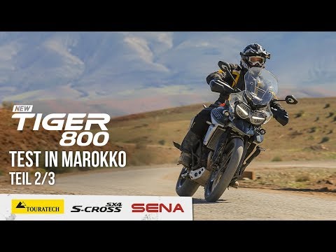 Triumph Tiger 800 2018 in Marokko – Testbericht Teil 2/3 – Tiger 800 XCA OnRoad & technische Daten