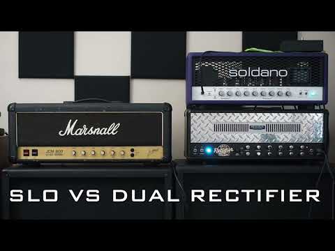 Soldano SLO100 vs Mesa Dual Rectifier (Rev F)