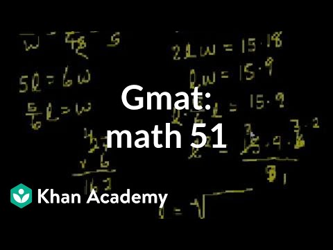 GMAT Math 51