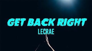 Get Back Right (Lyrics) Lecrae Ft Zaytoven