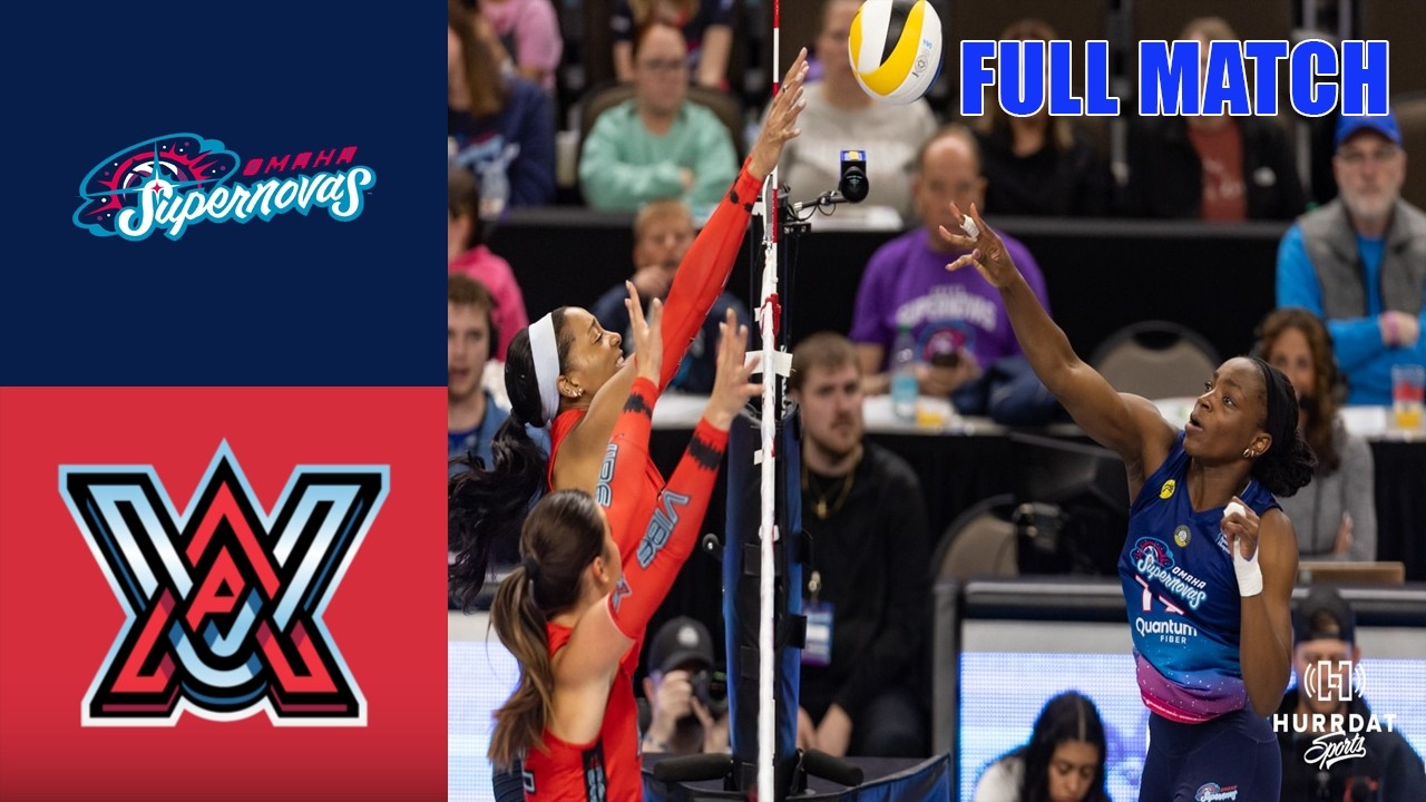 Omaha Supernovas vs Atlanta Vibe FULL MATCH -April 02, 2026 | Major League Volleyball