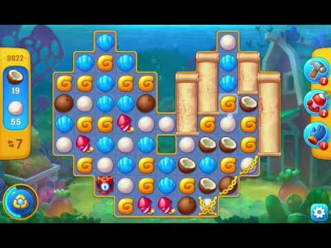 Fishdom Easy Level 9822 (No Boosters) @choraelmin