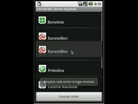 Lottodroid loterias y apuestas Video