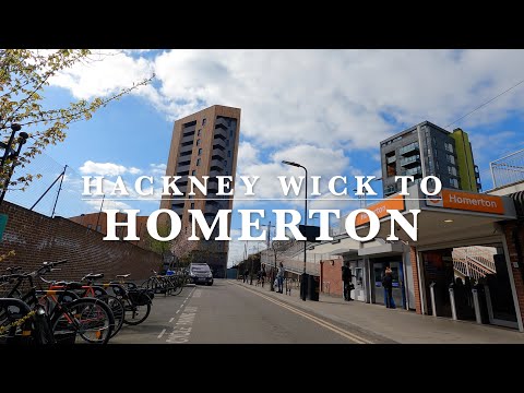 Hackney Wick to Homerton via Cadogan Terrace and Wick Road - Victoria Park - East London
