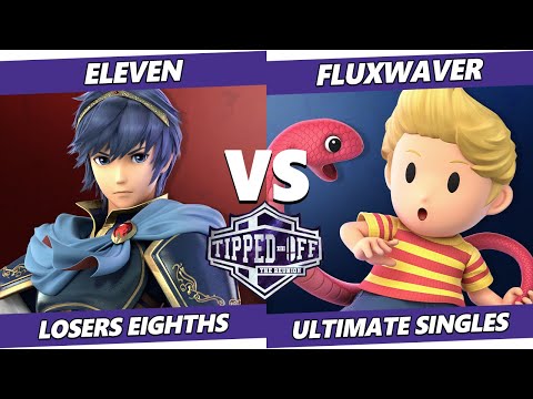 Tipped Off: Reunion Top 8 - Eleven (Shulk, Marth) Vs. FluxWaver (Lucas) SSBU Ultimate Tournament