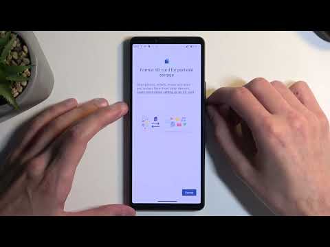 How to Format SD Card on SONY Xperia 10 VI