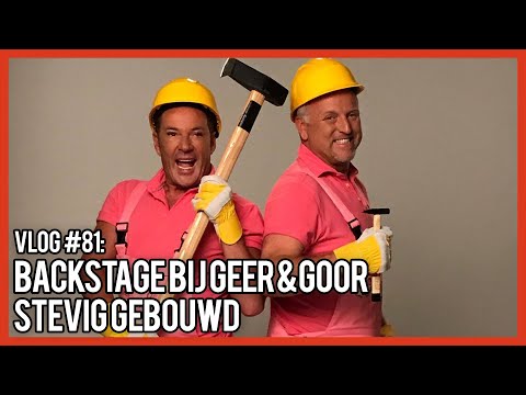 BACKSTAGE BIJ GEER & GOOR STEVIG GEBOUWD - GERARD JOLING - VLOG #81