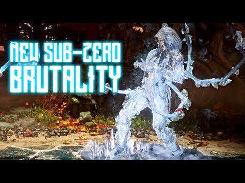 Mortal Kombat 11- New Sub-Zero Brutality "Frost Bite" and How to Do it