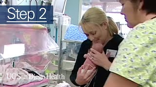 Breastfeeding NICU Preemies: Step 2: First Time at the Breast