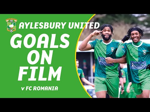 GOALS ON FILM | Aylesbury United 2-1 FC Romania | First half finishes give Ducks crucial 3 points
