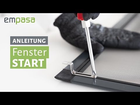 Fliegengitter Fenster START anbringen – Anleitung & Montagetipps | empasa