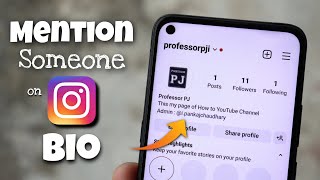 Download lagu How to Mention Someone in Instagram Bio mp3