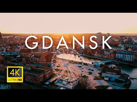 Gdansk, Poland 🇵🇱 in 4K Ultra HD | Drone Video