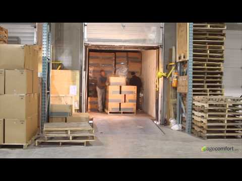 Abena Abri Form X Plus Adult Diapers 40’ Container unloaded by AgeComfort.com