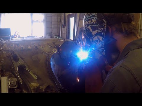 Classic Mini || inner wing repair finished