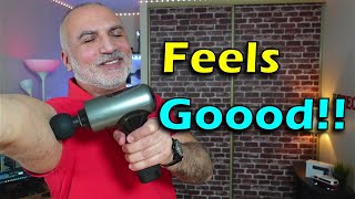 BEST AFFORDABLE Handheld Massage Gun deep tissue full review