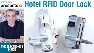 Hotel Door Lock Teardown - The Electronics Inside