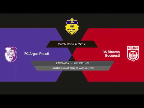 LNBM MOZZART 2022-2023: FC Argeș Pitești - Dinamo București