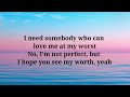 Pink Sweat$ - At My Worst (lyrics)