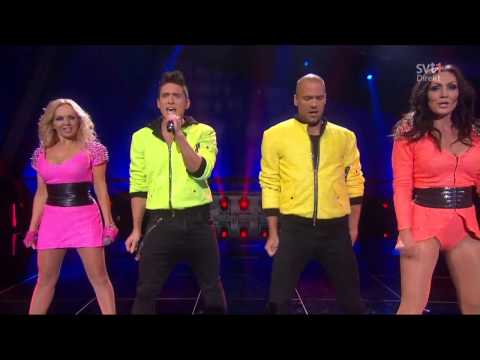 Alcazar & Danny Saucedo - Alcazar Medley (Live @ Melodifestivalen 2013 - semi)
