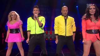 Alcazar & Danny Saucedo - Alcazar Medley (Live @ Melodifestivalen 2013 - semi)