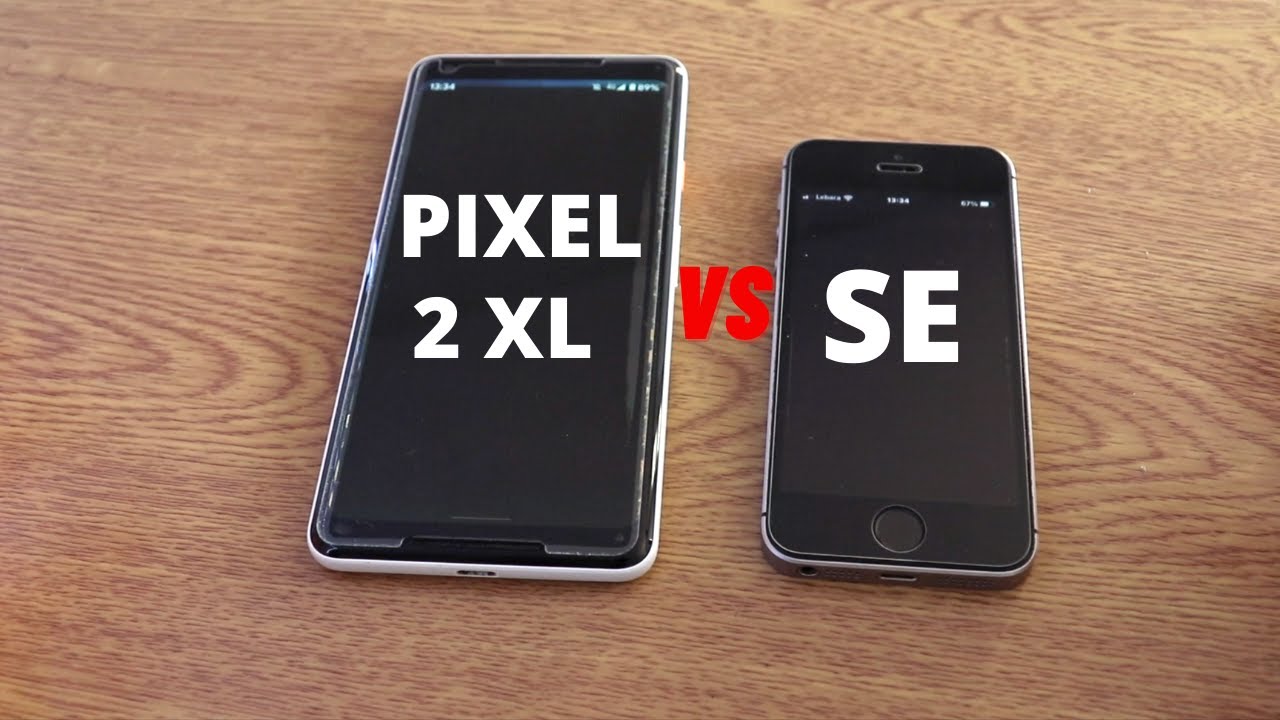 iPhone se VS Pixel 2 XL Speed test